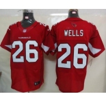 nike nfl jerseys arizona cardinals #26 wells red[Elite]