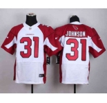 nike nfl jerseys arizona cardinals #31 johnson white[Elite][johnson]