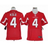 nike nfl jerseys arizona cardinals #4 kolb red [elite]