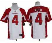 nike nfl jerseys arizona cardinals #4 kolb white[Elite]