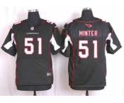 nike nfl jerseys arizona cardinals #51 minter black[Elite]