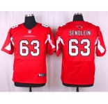 nike nfl jerseys arizona cardinals #63 sendlein red[Elite]