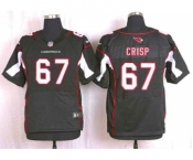 nike nfl jerseys arizona cardinals #67 crisp black[Elite]