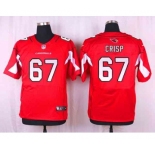 nike nfl jerseys arizona cardinals #67 crisp red[Elite]