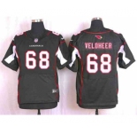 nike nfl jerseys arizona cardinals #68 veldheer black[Elite]