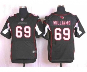 nike nfl jerseys arizona cardinals #69 williams black[Elite]