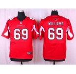 nike nfl jerseys arizona cardinals #69 williams red[Elite]