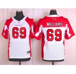 nike nfl jerseys arizona cardinals #69 williams white[Elite]