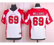 nike nfl jerseys arizona cardinals #69 williams white[Elite]