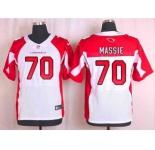 nike nfl jerseys arizona cardinals #70 massie white[Elite]