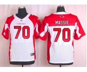 nike nfl jerseys arizona cardinals #70 massie white[Elite]