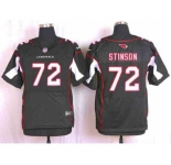 nike nfl jerseys arizona cardinals #72 stinson black[Elite]