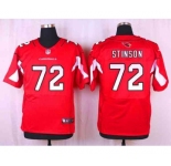 nike nfl jerseys arizona cardinals #72 stinson red[Elite]