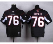 nike nfl jerseys arizona cardinals #76 lupati black[Elite]
