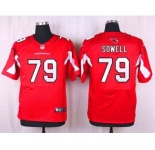 nike nfl jerseys arizona cardinals #79 sowell red[Elite]