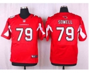 nike nfl jerseys arizona cardinals #79 sowell red[Elite]