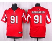 nike nfl jerseys arizona cardinals #91 shaughnessy red[Elite]