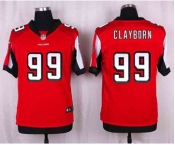 nike nfl jerseys atlanta falcons #99 clayborn red[Elite]