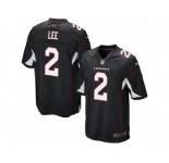 Men Nike Arizona Cardinals #2 Andy Lee Game Black Alternate NFL Jersey
