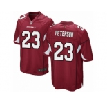 Men Nike Arizona Cardinals #23 Adrian Peterson Game Red Team Color NFL Jersey