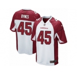 Men Nike Arizona Cardinals #45 Josh Bynes Game White NFL Jersey