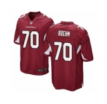 Men Nike Arizona Cardinals #70 Evan Boehm Game Red Team Color NFL Jersey