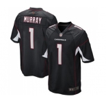 Men's Arizona Cardinals #1 Kyler Murray Game Black Alternate Football Jersey