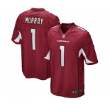 Men's Arizona Cardinals #1 Kyler Murray Game Red Team Color Football Jersey