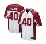 Men's Arizona Cardinals #40 Pat Tillman Game White Football Jersey