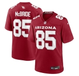 Men's Arizona Cardinals #85 Trey McBride 2024 Game Red Team Color Football Jersey