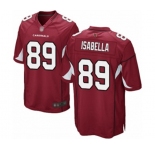 Men's Arizona Cardinals #89 Andy Isabella Game Red Team Color Football Jersey
