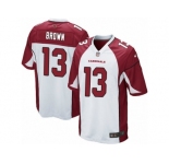 Men's Nike Arizona Cardinals #13 Jaron Brown Game White NFL Jersey