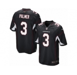 Men's Nike Arizona Cardinals #3 Carson Palmer Game Black Alternate NFL Jersey