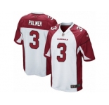 Men's Nike Arizona Cardinals #3 Carson Palmer Game White NFL Jersey