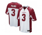 Men's Nike Arizona Cardinals #3 Carson Palmer Game White NFL Jersey