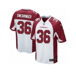 Men's Nike Arizona Cardinals #36 D. J. Swearinger Game White NFL Jersey