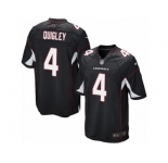 Men's Nike Arizona Cardinals #4 Ryan Quigley Game Black Alternate NFL Jersey