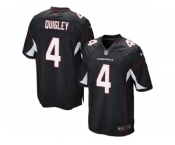 Men's Nike Arizona Cardinals #4 Ryan Quigley Game Black Alternate NFL Jersey