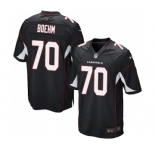 Men's Nike Arizona Cardinals #70 Evan Boehm Game Black Alternate NFL Jersey