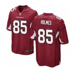 Men's Nike Arizona Cardinals #85 Gabe Holmes Game Red Team Color NFL Jersey
