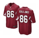 Men's Nike Arizona Cardinals #86 Ricky Seals-Jones Game Red Team Color NFL Jersey