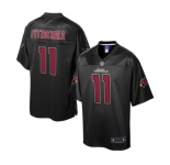 nike nfl jerseys arizona cardinals #11 larry fitzgerald black reverse fashion[game]