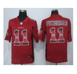 2015 new nike arizona cardinals #11 fitzgerald red strobe jerseys[limited]