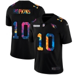 Arizona Cardinals #10 DeAndre Hopkins Men's Nike Multi-Color Black 2020 NFL Crucial Catch Vapor Untouchable Limited Jersey