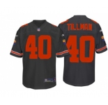 Arizona Cardinals #40 Pat Tillman Black Premier EQT Throwback Football Jersey