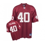Arizona Cardinals #40 Pat Tillman Red Team Color Authentic Throwback Football Jersey