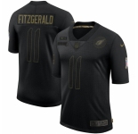 Men Arizona Cardinals #11 Larry Fitzgerald Nike 2020 Salute To Service Limited Jersey Black