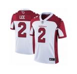 Men Nike Arizona Cardinals #2 Andy Lee White Vapor Untouchable Limited Player NFL Jersey