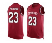Men Nike Arizona Cardinals #23 Adrian Peterson Limited Red Player Name & Number Tank Top NFL Jersey