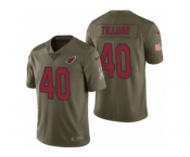 Men Nike Arizona Cardinals #40 Pat Tillman Olive 2017 Salute to Service Limited Jerseys